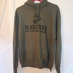 Womans Marines sweatshirt Med. or Unisex.